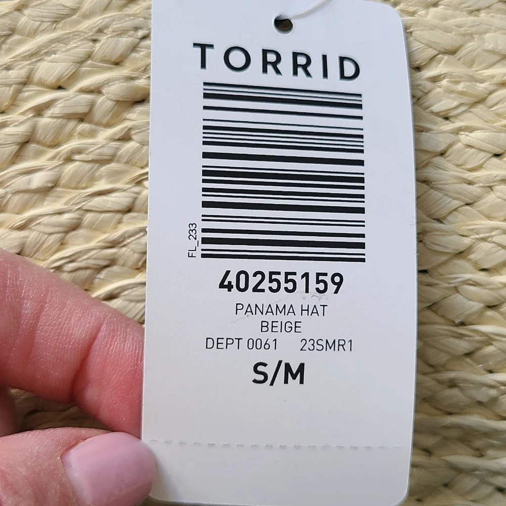 NWT Torrid Panama Hat